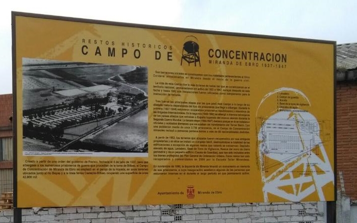 CARTEL CAMPO DE CONCENTRACION